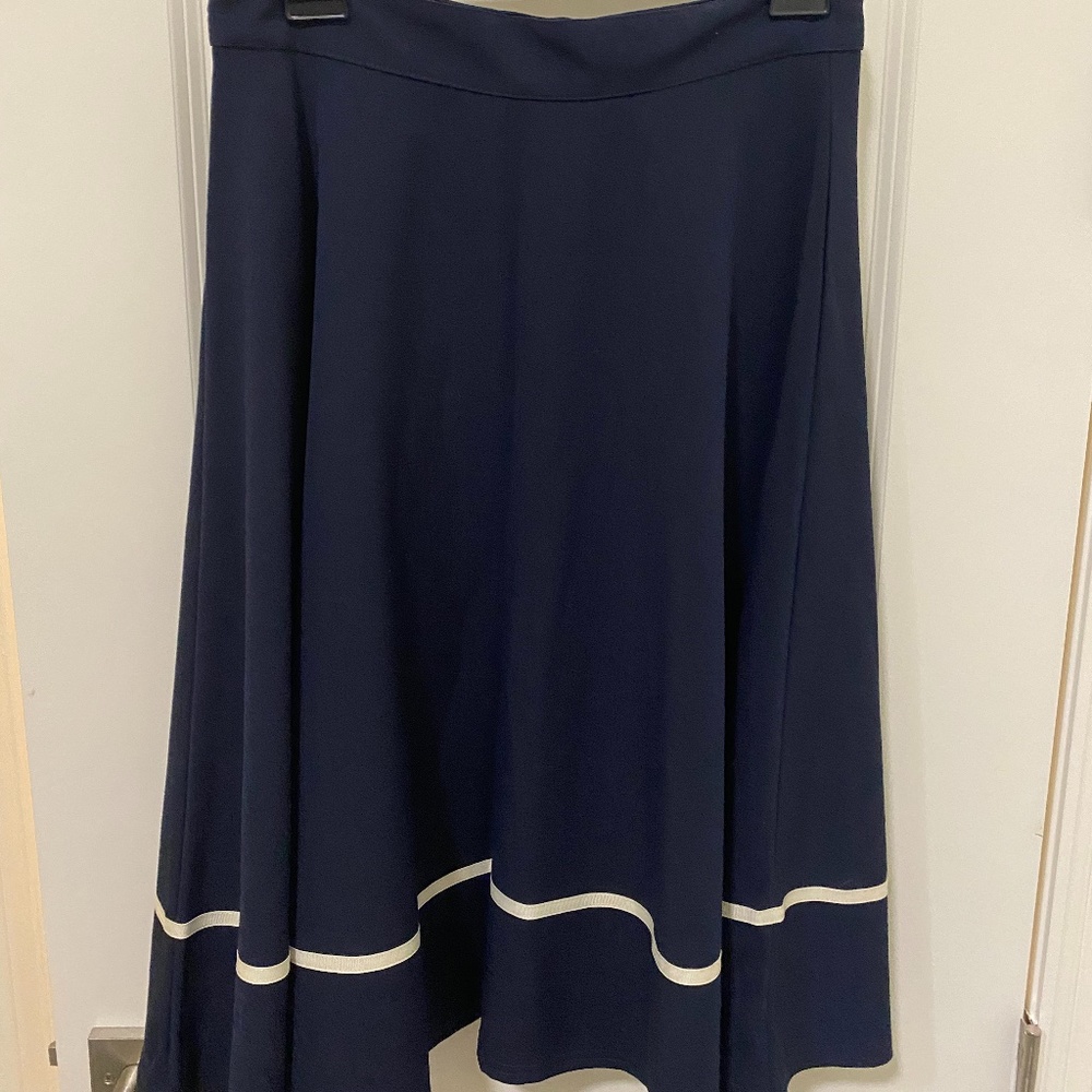 Navy skirt